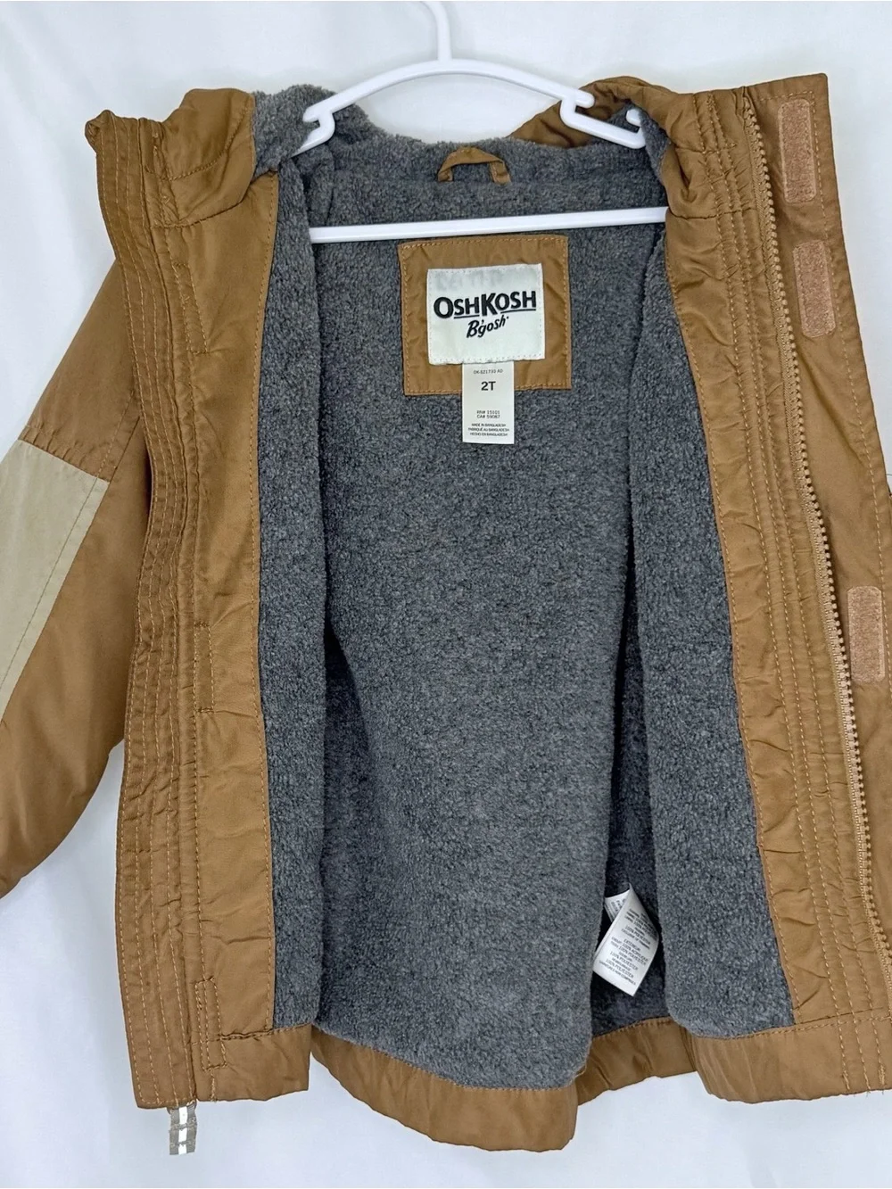 OshKosh Bgosh sturdy hooded